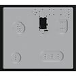 HISENSE - Table De Cuisson Vitrocéramique 60cm 4 Feux 6000w Noir - E6431CB - vignette