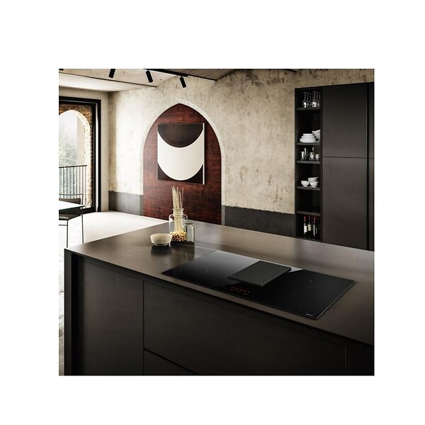 ELICA - Table De Cuisson Aspirante Induction 83cm 4 Feux 7400w Noir - PRF0210553 - large
