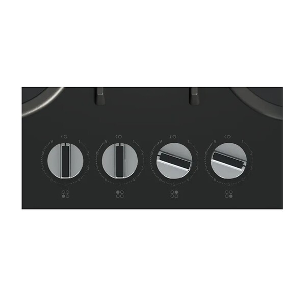 NEFF - Table De Cuisson à Gaz 59cm 4 Feux Noir 7500w Noir - T26PIP4S0 - large
