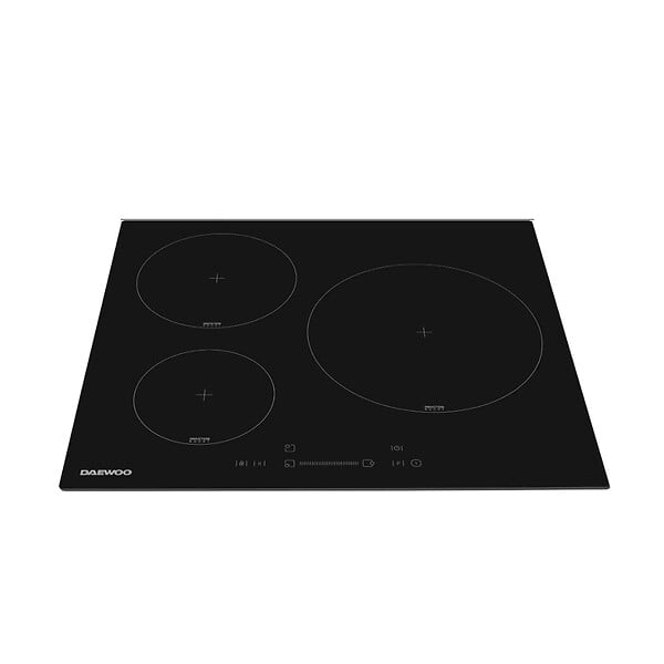 DAEWOO - Table De Cuisson Induction 60cm 3 Feux 7200w Noir - BH6ISF31BNM-FR - large