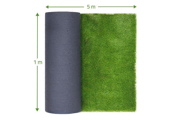 CASANOOV - Casanoov Gazon synthétique PELMO 1m x 5 m - 40mm - large