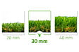 CASANOOV - Casanoov Gazon synthétique PELMO 1m x 5 m - 30mm - vignette