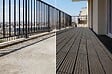 CASANOOV - Casanoov Lot de 30 dalles clipsables terrasse en composite SERRA gris rainuré 30x30 cm - vignette
