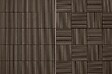 CASANOOV - Casanoov Lot de 30 dalles clipsables terrasse en composite SERRA marron rainuré 30x30 cm - vignette