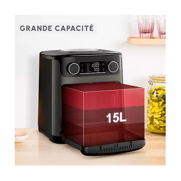 MOULINEX - Four Multifonction 15l 1800w Noir - AL5558F0 - large