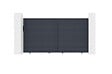 CASANOOV - Casanoov Portail coulissant 3 m EIGER H.160  cm + 2 poteaux aluminium gris ELDA - vignette