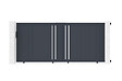 CASANOOV - Casanoov Portail coulissant 3,5 m GIONA H.160  cm aluminium gris - vignette