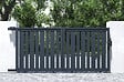 CASANOOV - Casanoov Portail coulissant 3 m VEYMONT H.140  cm aluminium gris - vignette