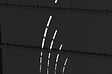 CASANOOV - Casanoov Portail battant acier L.3 m NALI VELETA H.180  cm noir mat - vignette
