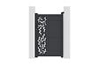 CASANOOV - Casanoov Portail coulissant 4 m FOLYA H.160  cm + Portillon 1m FOLYA aluminium gris H.160 cm - vignette