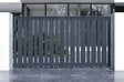 CASANOOV - Casanoov Portail coulissant 3 m VEYMONT H.160  cm aluminium gris - vignette