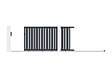 CASANOOV - Casanoov Portail coulissant 3 m VEYMONT H.160  cm aluminium gris - vignette
