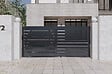 CASANOOV - Casanoov Portail coulissant motorisé 3 m VOGEL H.140  cm + Motorisation TANKER C600 - vignette