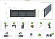 CASANOOV - Casanoov Portail coulissant 5 m VOGEL H.140  cm aluminium - vignette