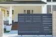 CASANOOV - Casanoov Portail coulissant 3 m VOGEL H.180  cm aluminium gris - vignette