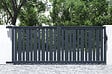 CASANOOV - Casanoov Portail coulissant 4 m VEYMONT H.160  cm aluminium gris - vignette