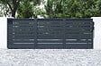 CASANOOV - Casanoov Portail coulissant 4,5 m VOGEL H.160  cm aluminium gris - vignette