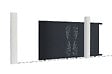 CASANOOV - Casanoov Portail coulissant 3,5 m VELETA H.180  cm aluminium gris - vignette