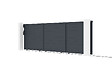 CASANOOV - Casanoov Portail coulissant 6 m EIGER H.140  cm aluminium gris - vignette