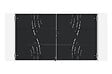 CASANOOV - Casanoov Portail battant acier L.3,5 m NALI VELETA H.200  cm noir mat - vignette
