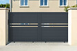CASANOOV - Casanoov Portail coulissant 3,5 m CIMONE H.140 aluminium gris - vignette