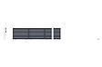 CASANOOV - Casanoov Portail coulissant 6 m VOGEL H.140  cm aluminium gris - vignette