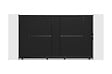 CASANOOV - Casanoov Portail coulissant acier 3 m NALI H.180  cm noir + Portillon H.180  cm noir - vignette