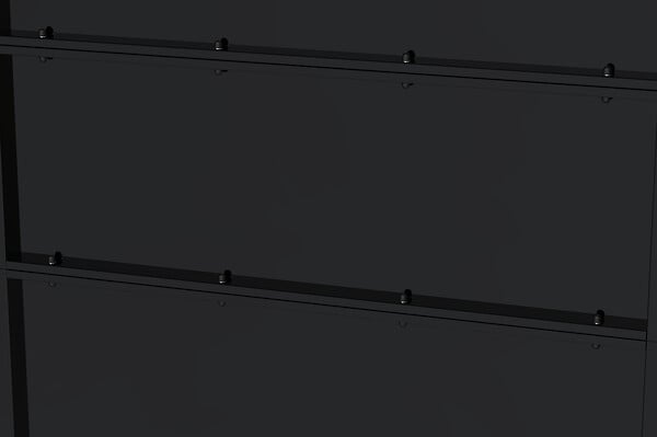 CASANOOV - Casanoov Portail battant acier L.3 m NALI H.160  cm noir mat - large