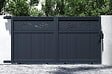 CASANOOV - Casanoov Portail coulissant 3 m HALTI H.160  cm aluminium gris - vignette