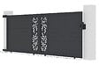 CASANOOV - Casanoov Portail coulissant alu 4 m FOLYA H.160  cm gris - vignette