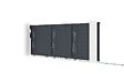 CASANOOV - Casanoov Portail coulissant 5 m VELETA H.140 aluminium gris - vignette
