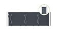 CASANOOV - Casanoov Portail coulissant 5 m LIFE H.160  cm alu + portillon LIFE H160 GRIS - vignette