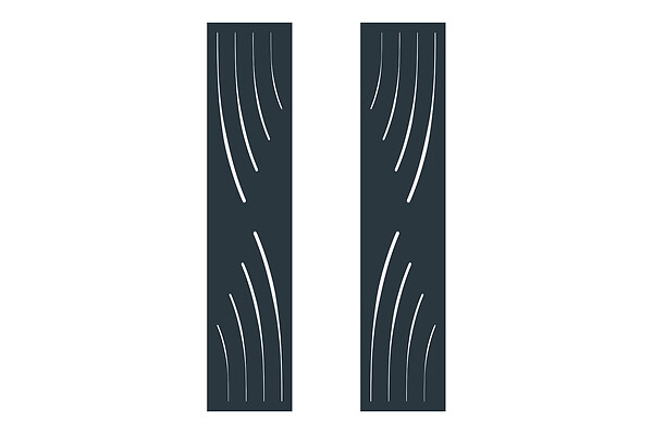 CASANOOV - Casanoov Portail coulissant 3 m VELETA H.160  cm aluminium gris - large