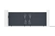 CASANOOV - Casanoov Portail coulissant 4 m VELETA H.140  cm aluminium gris - vignette