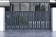 CASANOOV - Casanoov Portail coulissant 3,5 m VEYMONT H.140  cm aluminium gris - vignette