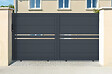 CASANOOV - Casanoov Portail coulissant 3,5 m CIMONE H.160 aluminium gris - vignette