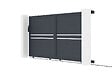 CASANOOV - Casanoov Portail coulissant 3,5 m CIMONE H.160 aluminium gris - vignette