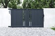 CASANOOV - Casanoov Portail coulissant 3 m GIONA H.180 aluminium gris - vignette