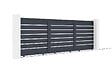CASANOOV - Casanoov Portail coulissant 4,5 m VOGEL H.140 aluminium gris - vignette