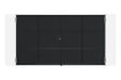 CASANOOV - Casanoov Portail battant acier L.3,5 m NALI H.200  cm noir mat - vignette