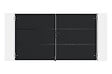 CASANOOV - Casanoov Portail battant acier L.3,5 m NALI H.200  cm noir mat - vignette