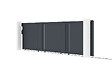 CASANOOV - Casanoov Portail coulissant 6 m GIONA H.140 aluminium gris - vignette