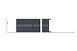 CASANOOV - Casanoov Portail coulissant 4 m CIMONE H.160 aluminium gris - vignette