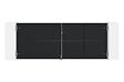 CASANOOV - Casanoov Portail battant acier L.3,5 m NALI H.140  cm noir mat - vignette
