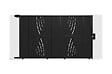 CASANOOV - Casanoov Portail coulissant acier 3 m NALI VELETA H.180  cm noir + 2 poteaux 15x15 acier noir CARMO - vignette