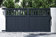 CASANOOV - Casanoov Portail coulissant 3 m SANTIS H.160  cm aluminium gris - vignette