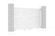 CASANOOV - Casanoov Portail coulissant 3 m EIGER H.180  cm aluminium blanc - vignette