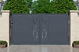 CASANOOV - Casanoov Portail coulissant 3 m LIFE H.160  cm aluminium gris - vignette