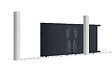 CASANOOV - Casanoov Portail coulissant 3,5 m VELETA H.160  cm aluminium gris - vignette