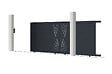 CASANOOV - Casanoov Portail coulissant 3,5 m VELETA H.160  cm aluminium gris - vignette